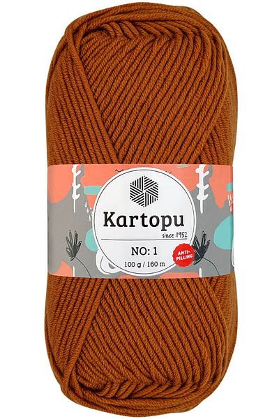 Kartopu Νο:1 Πλεκτό Χέρι Αντι-πιλίνγκ Κ. Μουστάρδα K1854