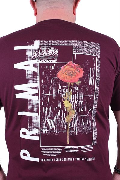 MocGrande Murdum Plus Size Primal T-Shirt 23102 - O-Neck