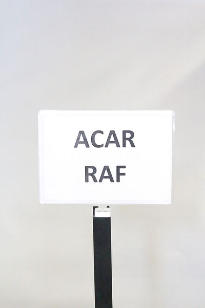 Acar Raf Πλαίσιο προώθησης προϊόντος Πλαστικό και μαγνητικό Ετικέτα τιμής Πλαίσιο Α4 Διαφανές