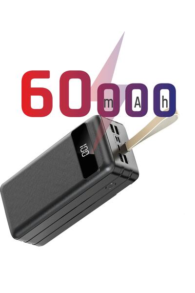 Sr-p8 60000 Mah 4 Usb Girişli Powerbank