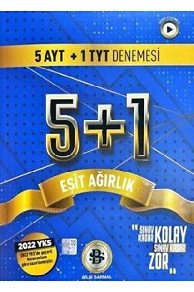 Bilgi Sarmal Yayınları Bilgi Sarmal Yks Tyt Ayt 5+1 Eşit Ağırlık Deneme