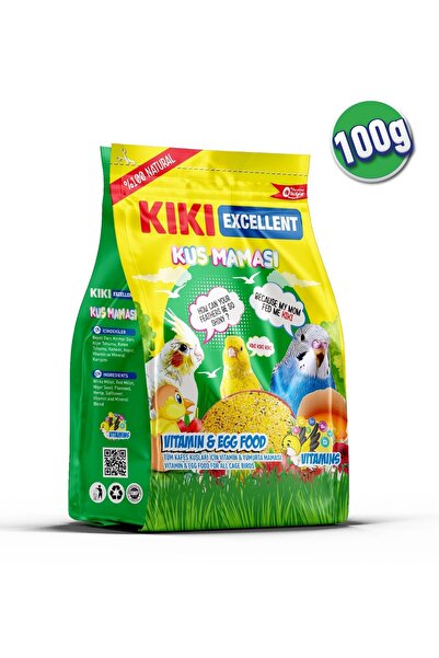 Kiki Excellent Kuş Maması 100 Gr. Kb323