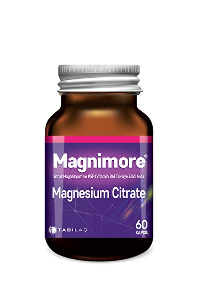 Tab İlaç Magnimore Magnezyum Sitrat 60 Kapsül