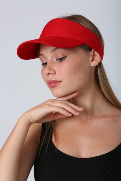 MARBERRY Red Peak Open Visor Women's Hat