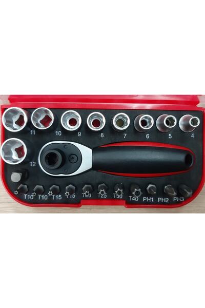 WİSENT Wpl22 22 Piece Socket Bits Set