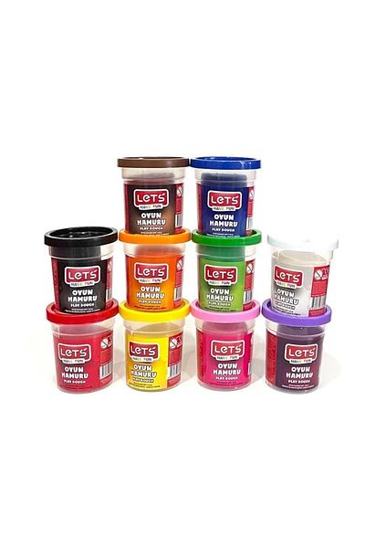 Lets Play Dough 10 Colors 1150 Gr