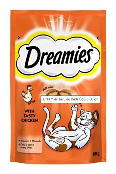 Dreamies Kedi Ödül Yaş Mama Tavuklu 60 Gram