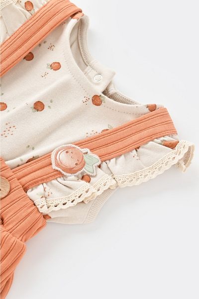 Biorganic Summer Fruit Baby Girl Dress