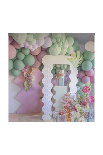 Generic Brand Dusty Pink-winter Green-mint Green Balloon Set 70 Pieces