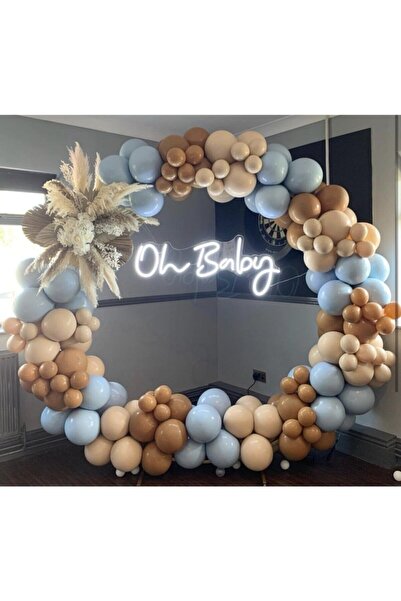 BEST PARTİ DOĞUM GÜNÜ PARTİ SÜSLERİ مجموعة بالونات كاراميل سي ساند ستورم الزر...