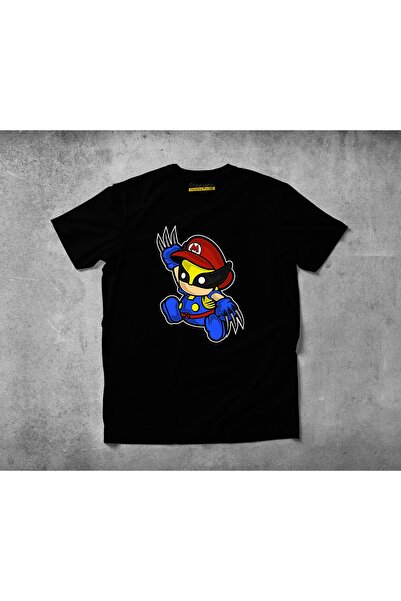 Freeyez Mario Wolverine unisex pamučna četkana majica