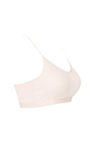 HNX Peach Camisole Thin Strap Padded Women's Bustier