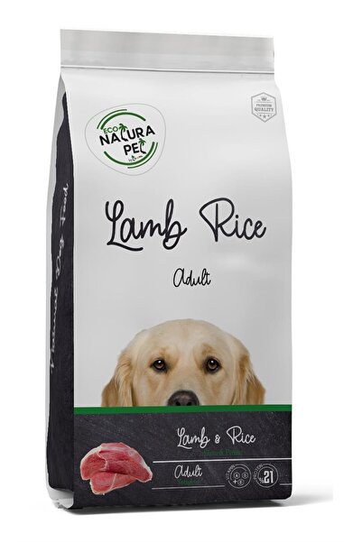 Natura Pet Eco Kuzu Etli _ Pirinçli Yetişkin Köpek Maması 15 Kg