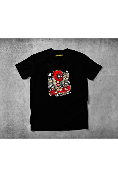 Freeyez Deadpool Skater unisex pamučna četkana majica