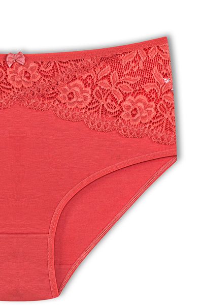 HNX Γυναικεία κιλότα Pomegranate Reverse V Lace Bato