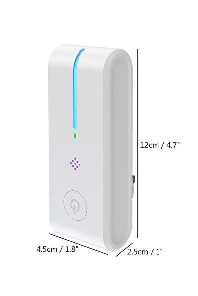 WINBEST Ev Hava Temizleyici Negatif Iyon Uv-c Sterilizatör Kötü Koku Giderici Hava Temizleyici