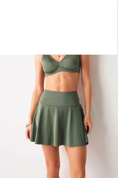 No Gossip Black Derek Skirt with Single Shorts - 239218