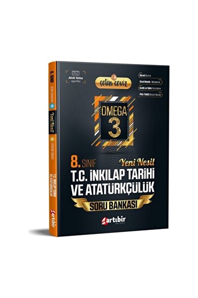 Artıbir Yayınları 8. Sınıf Çetin Ceviz Omega 3 T.c. Inkılap Tarihi Ve Atatürk...