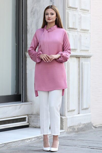 FUVAL MODA Trend Büyük Beden Tesettür Tunik
