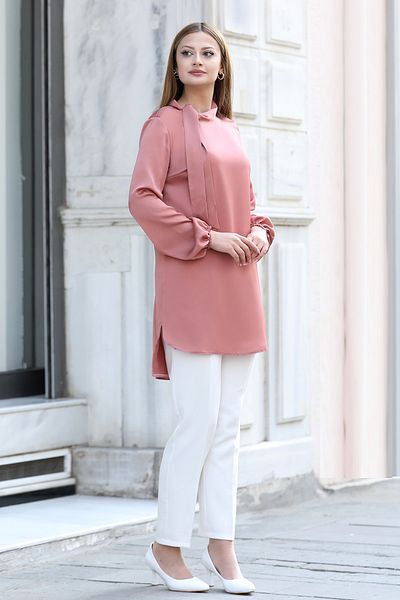 FUVAL MODA تريند مقاس كبير تونيك حجاب