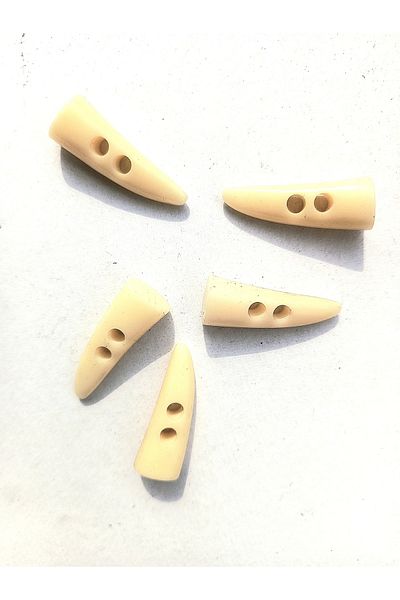 yörük tuhafiye Shepherd's Button .ivory Button .mother-of-pearl. 3 Cm. beige 4. 5 Pcs. coat, coat, jacket and knitting buttons