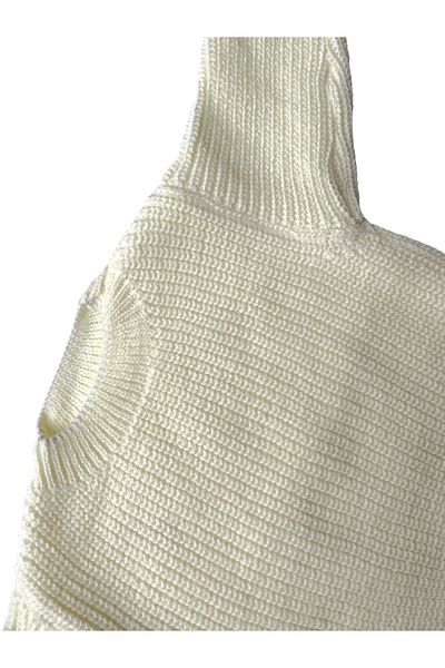 gogo bici Stretchy Knitwear Sweater Crew Neck Oversize Unisex Baby Kids