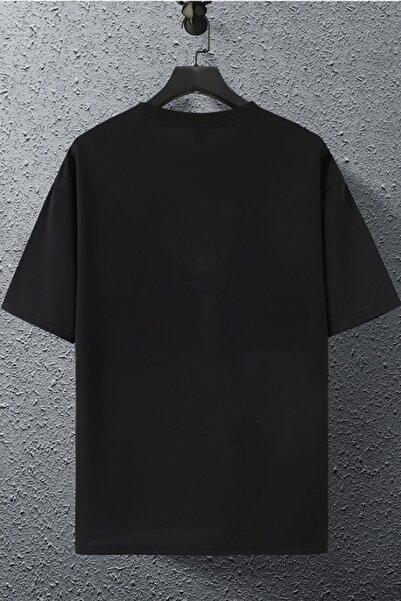 macklin Unisex květinové tričko Tom a Jerry s potištěným mileneckým párem v kombinovaném designu oversize trička 2 balení