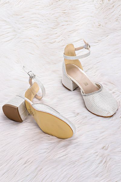 Kiko Kids Sandale Cu Toc De Piatra 5 Cm Pentru Fata