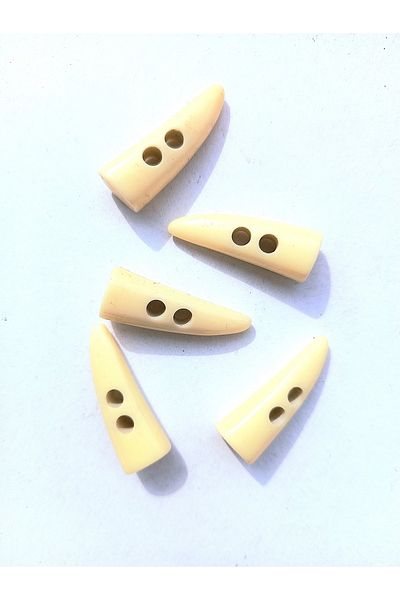 yörük tuhafiye Shepherd's Button .ivory Button .mother-of-pearl. 3 Cm. beige 3. 5 Pcs. coat, coat, jacket and knitting buttons