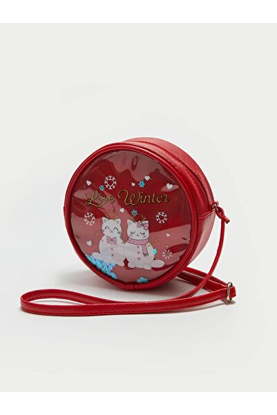 LC Waikiki Baskılı Kız Çocuk Çapraz Çanta