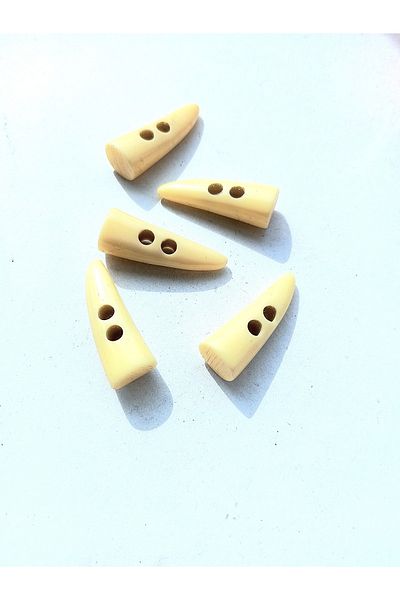yörük tuhafiye Shepherd's Button .ivory Button .mother-of-pearl. 3 Cm. beige 3. 5 Pcs. coat, coat, jacket and knitting buttons
