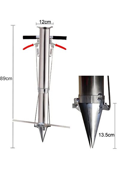 Fidemio Fide Dikme Makinası Çift Saplı Orjinal Krom