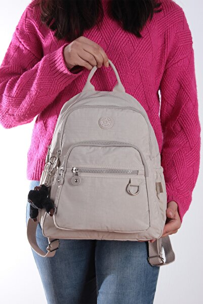 By Hakan Mega-252 Women's Klinkir Backpack Cream