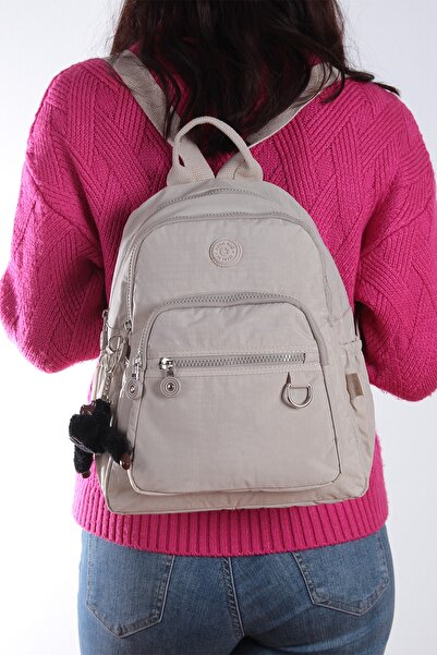 By Hakan Mega-252 Women's Klinkir Backpack Cream