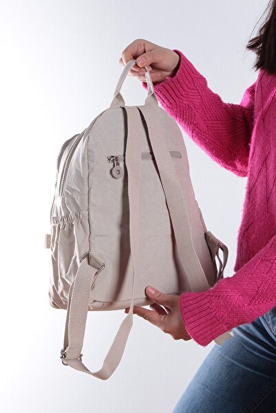 By Hakan Mega-252 Women's Klinkir Backpack Cream
