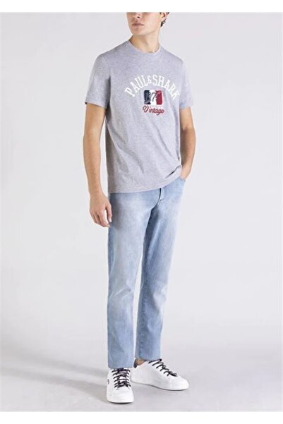 PAUL&SHARK Мъжка плетена тениска C.w. Памук