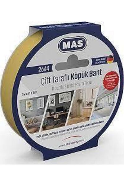 Mas Double Sided Foam Tape 25x5 mm 2644