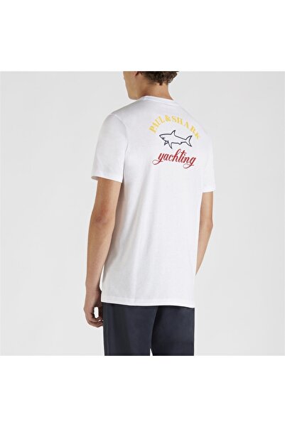 PAUL&SHARK Ανδρικό πλεκτό μπλουζάκι C.w. Βαμβάκι