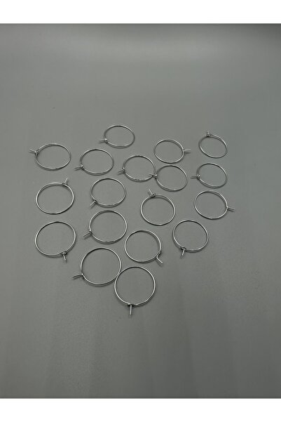 Egem aksesuar حلقة ملونة من النيكل مقاس 25 مم لا تشوه مادة المجوهرات 50 قطعة