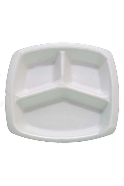 Kumsal Mutfak Foam Plate 3 Eye Foam Table D'hôte 50pcs Pt3 - V
