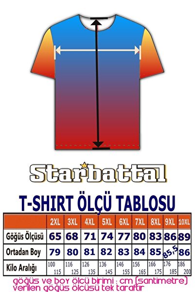 Starbattal Large Size Basic T-Shirt 11100 Yellow
