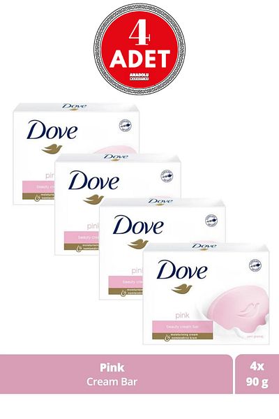 Dove Pink Beauty Cream Bar - 90 g 4 Moisturizing Effects