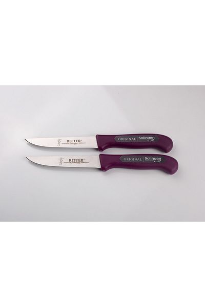 Solingen Daily Use Knife Purple 4 Pieces, 13 Cm