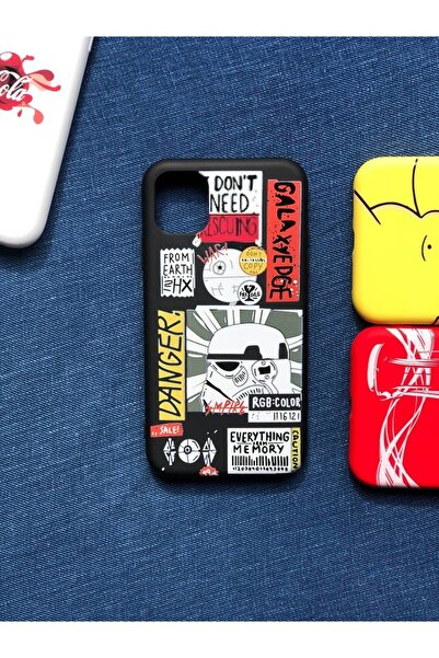 izzytech حافظة هاتف آيفون 11 موديل حماية الكاميرا، نمط Eveything Me Mory، الج...