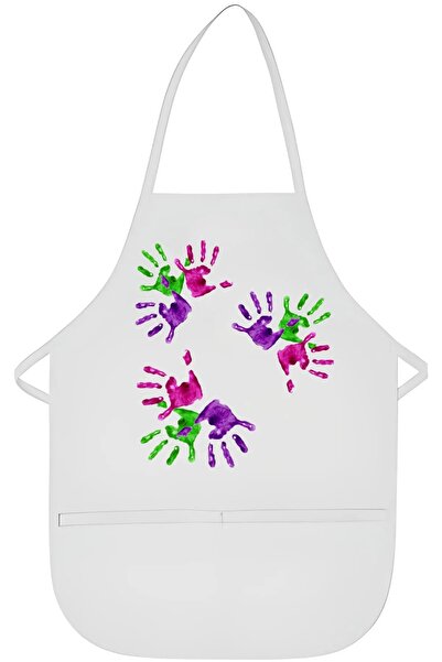 LIWOGY مريلة أطفال / مريلة رسم / مريلة نشاط مدرسي / مريلة منقوشة / مريلة مطبوعة