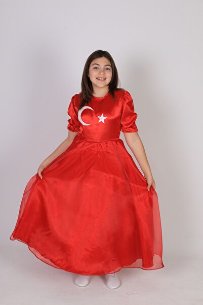 Annee Bakk Türk Bayrağı Kostümü 23 Nisan Kostümleri