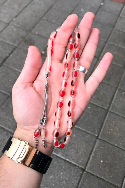 Newa Jewellry Mărgele de rugăciune din pulbere de culoare mixtă chihlimbar