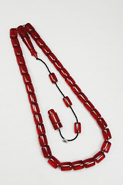 Newa Jewellry Mărgele de rugăciune de chihlimbar de foc cu stoarcere sistemată