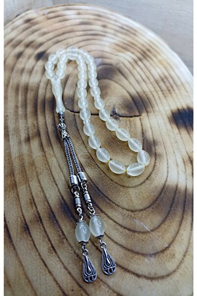 Newa Jewellry Rozariu din arpa croială cu pisică ochi, culoare pulbere de chi...