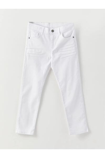 LC Waikiki Pantaloni Lcw Kids Slim Fit Basic Gabardine pentru baieti